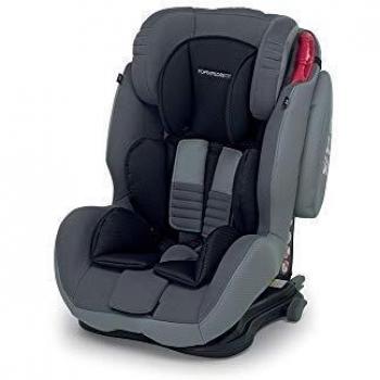 Foppapedretti Isodinamik, Silla de coche grupo 1/2/3 Isofix, Gris