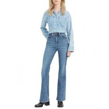 Jeans Acampanados de Tiro Alto para Mujer Levi's 726™ Azul Denim
