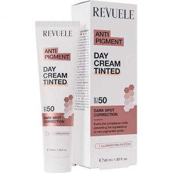 Crema de Día Anti Pigment Tinted Spf50 40 ml - Revuele