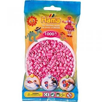 Bolsa de Hama 1000 piezas Midi - Color Rosa Pastel