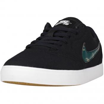 Nike SB 'Check Canvas' Kids. Black/Medium Olive/Pro Green. 5UK