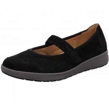 Bailarinas Cerradas Ganter Klara-k para Mujer, Color Negro, Talla 40.5 EU Anchas