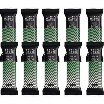 Barra Gominola Energética Santa Madre Jelly Bar Sabor Melón 30x45g Ratio 1:0,5