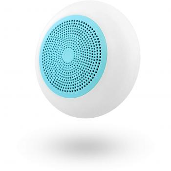 T´NB- Altavoz Rosa con Bluetooth y Lector de Tarjetas Micro SD Integrado - Compatible con Todo los Dispositivos electrónicos. Retroiluminación LED