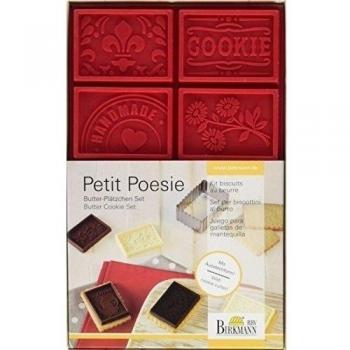 BIRKMANN Petit Poesie - Juego para galletas de mantequilla