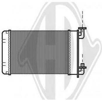 Radiador de calefacción DIEDERICHS DCM1025, tipo: calefactor eléctrico, potencia: 1000W, dimensiones: 25 x 50 x 10 cm, diseño compacto y portátil, termostato ajustable,