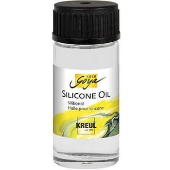 Aceite de Silicona Solo Goya 20 ml - Para Vínculo Celular en Pouring, Botella de Vidrio con Cuentagotas