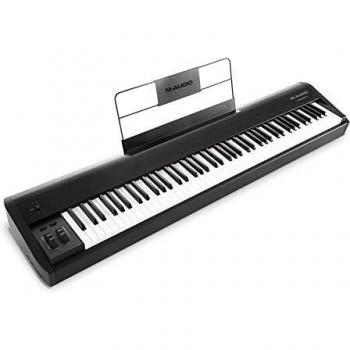 M-Audio Hammer 88 - Teclado MIDI USB de 88 teclas con acción de martillo, sensibilidad a la velocidad y aftertouch