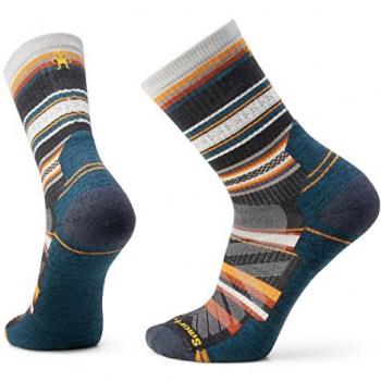 Smartwool Men's Multicolor Crew Socks - Hike Light Cushion Panorama