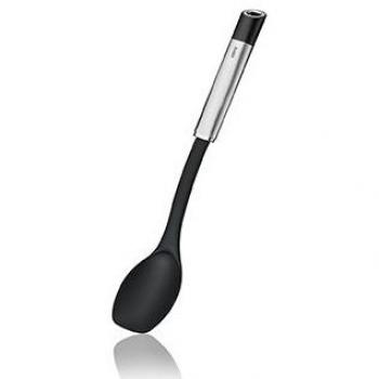 Cuchara de Cocina Nylon Primeline Gefu 34 cm Negra