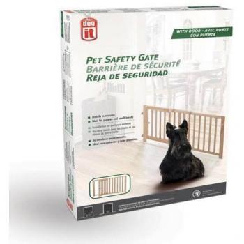 Extendable Extra Wide Wooden Dog Barrier