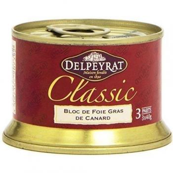 Delpeyrat - Classic - Bloc de foie gras de Canard - 120 g