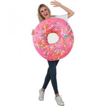 Disfraz de Donuts Fresa para adultos