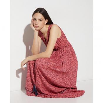 Easy Wear - Vestido largo sin mangas con falda panel