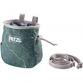 Petzl Adultos Espada Magnesio Funda, Verde Jaspeado, One Size