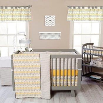 Trend Lab Buttercup Zigzag 3-Piece Crib Bedding Set by Trend Lab
