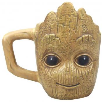 Taza 3D Groot Guardianes de la Galaxia Marvel