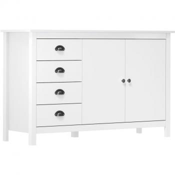 Aparador Hill de madera maciza de pino 130x40x80 cm