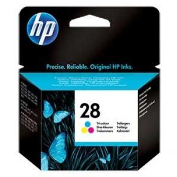 Cartucho de tinta HP C8728A tri-color (cian, magenta, amarillo) - Paquete de 1