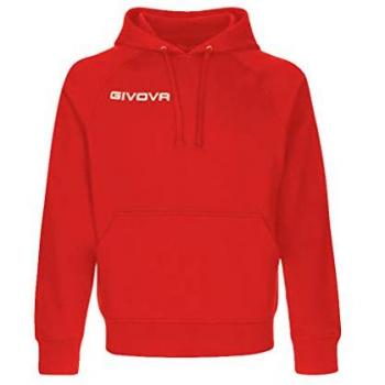 Sudadera con Capucha Givova Nueva Roja 2XL