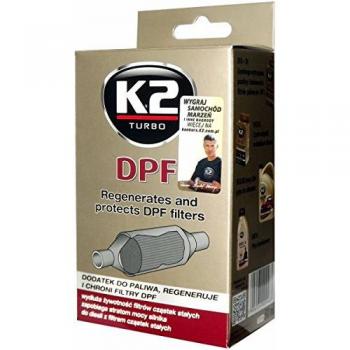 K2 - Aditivo para Motor Diesel para Filtro de partículas Diesel, Limpiador de inyectores, Limpiador de hollín del Filtro de partículas, 50 ml