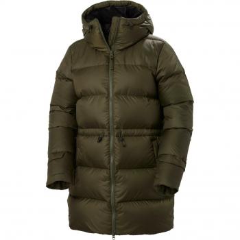 Helly Hansen Women's Essence Down Parka - Khaki Winter Quilted Jacket