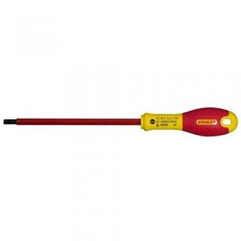 STANLEY 0-65-413 - Destornillador aislado vde 1000v FatMax plana 5,5 x 150 mm