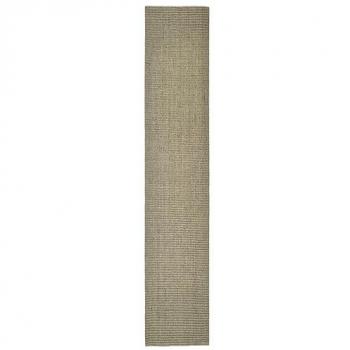 Alfombra de sisal para rascador gris taupe 66x350 cm