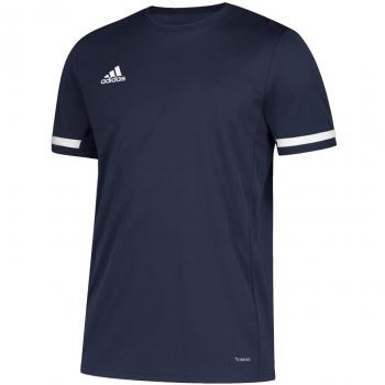 adidas T19 SS JSYYB Camiseta de Manga Corta, Niños, Team Navy Blue/White, 910Y