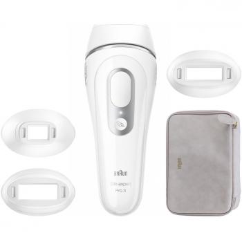 Braun Silk-expert Pro 3 PL3020 Depiladora de Luz Pulsada IPL, tecnología de luz pulsada, diseño compacto y ergonómico, tratamiento rápido en áreas grandes, sensor SensoAdapt para ajuste automático del tono de piel