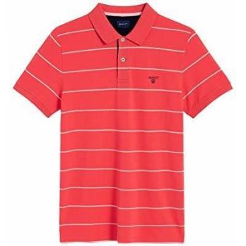 Polo Gant 2022058-648 para hombre, 3 colores, 100% algodón, rojo pastèque, talla pequeña