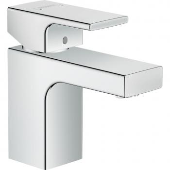 Grifo monomando para lavabo Hansgrohe Vernis Shape 70 con extractor y desagüe sintético, Cromo