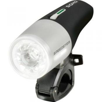 Sigma Frontscheinwerfer Speedster  Linterna, Hombre, Plateado/Negro, 0