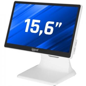 TPV AIO 15,6 Full HD Táctil Capacitivo WiFi J4125 QuadCore 4GB RAM 128GB SSD Sin Sistema Operativo Blanco