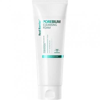 Real Barrier Pore Bium Cleansing Foam 150g - Pore Minimizing and Deep Cleansing Formula