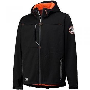 Helly Hansen Workwear 74012 - Chaqueta soft shell, color negro, talla L
