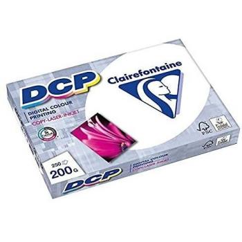 Clairefontaine - Pack de hojas, Blanco, A4, 250 hojas, 200 g/m2
