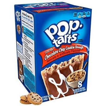 Kellogg's Frosted Chocolate Chip Cookie Dough Pop Tarts 400g