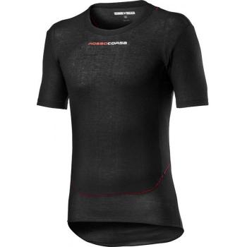 Camiseta interior Castelli Prosecco Tech negra adulto manga corta tamaño XL