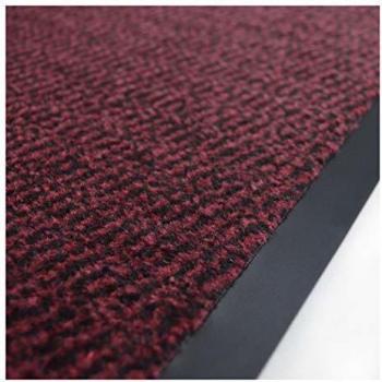 Alfombra de entrada anti-salpicaduras roja - 60 x 90 cm