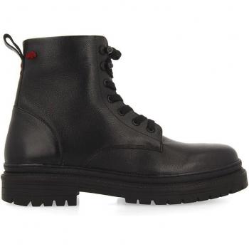 Botas de Piel Negro con Cordones para Hombre Dolton - Modelo Urbano