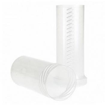 Tubo de Viaje para Brocha de Afeitar Epsilon con Protección Transparente