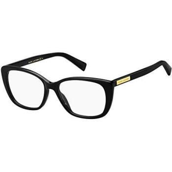 Marc Jacobs Black Frame Glasses Marc 428, Female, Black, Size: 52 MM