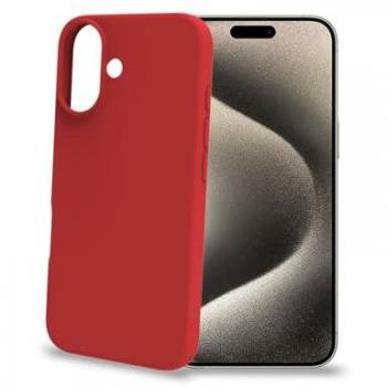 Funda Cromo Roja de TPU para iPhone 16