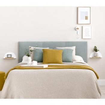 Cabecero tapizado 150/160 menta Milos 165 x 52 cm