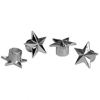Tapones de válvula Simoni Racing 'Estrella Cromada' CAPS/CS