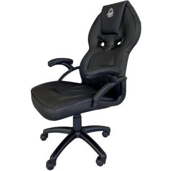 Keep Out XS200B Silla Gaming Negra Espuma de Alta Densidad Reposabrazos Fijos