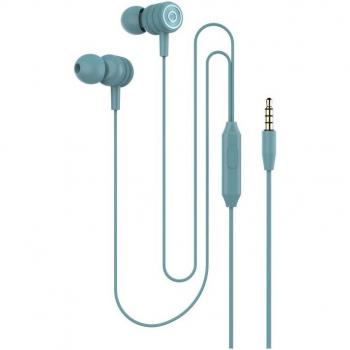 Auriculares Intrauditivos de Metal con Micrófono Controlado por Cable, Estéreo Universales para Teléfono Móvil