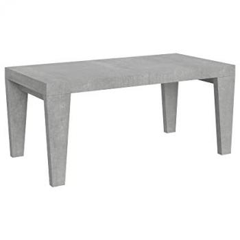 Mesa extensible Spimbo 90x180/284 cm Cemento