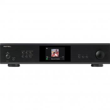 Amplificador integrado estéreo con conectividad a Redes Rotel S14 negro
